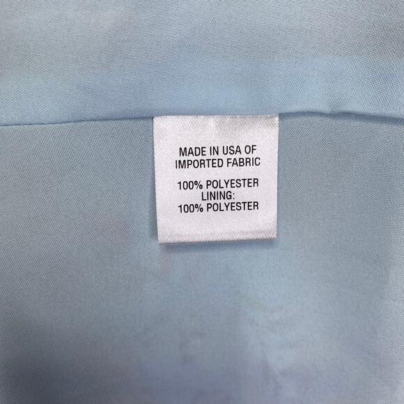 DREW Maggie Floral Wrap Dress Sz L Blue Ruffles Flounce Spring Cottagecore NWT - Picture 10 of 12